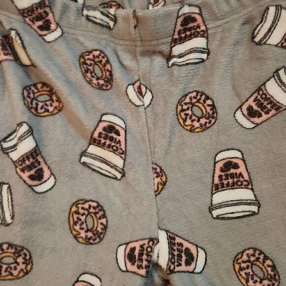 NWOT Bobbie Brooks Super Soft Coffee Vibes Pajama Pants-Size Medium - Picture 4 of 4